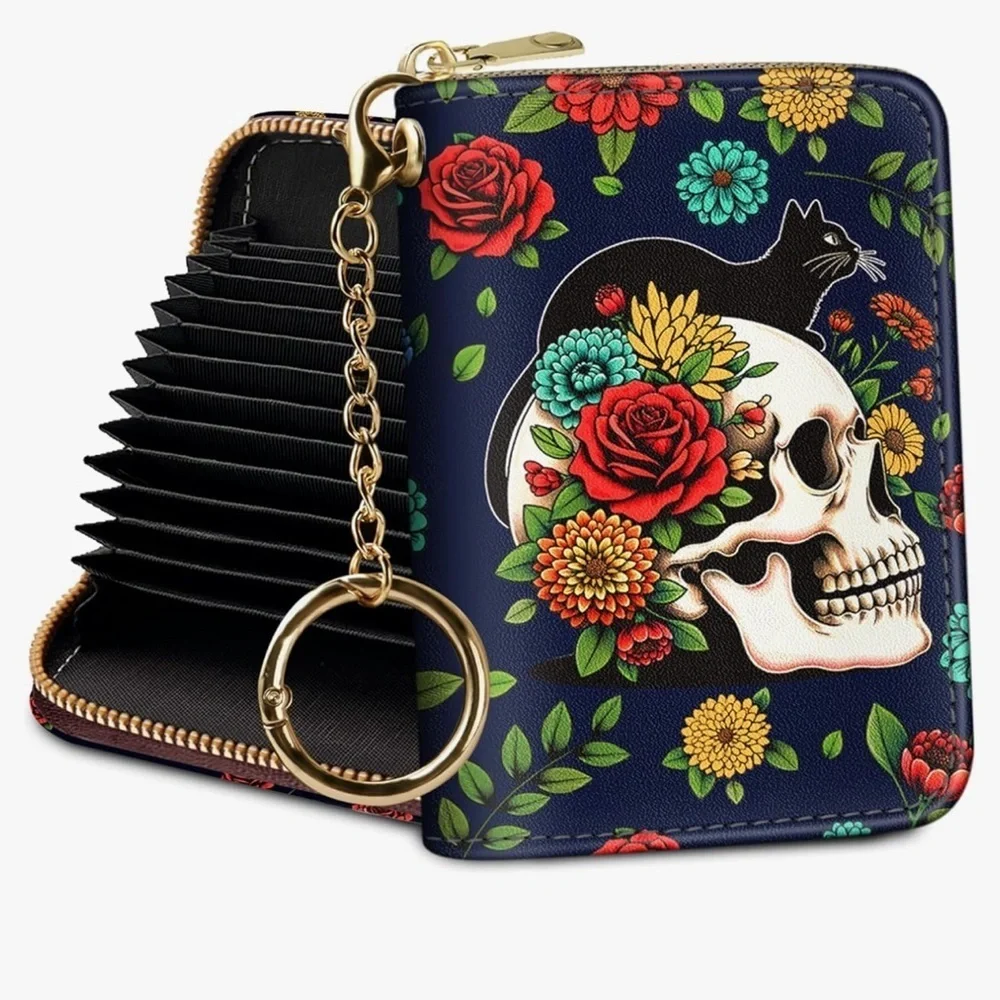 Credit Card Holder RFID Wallet, Small Card Holder Wallet for Women ( new)